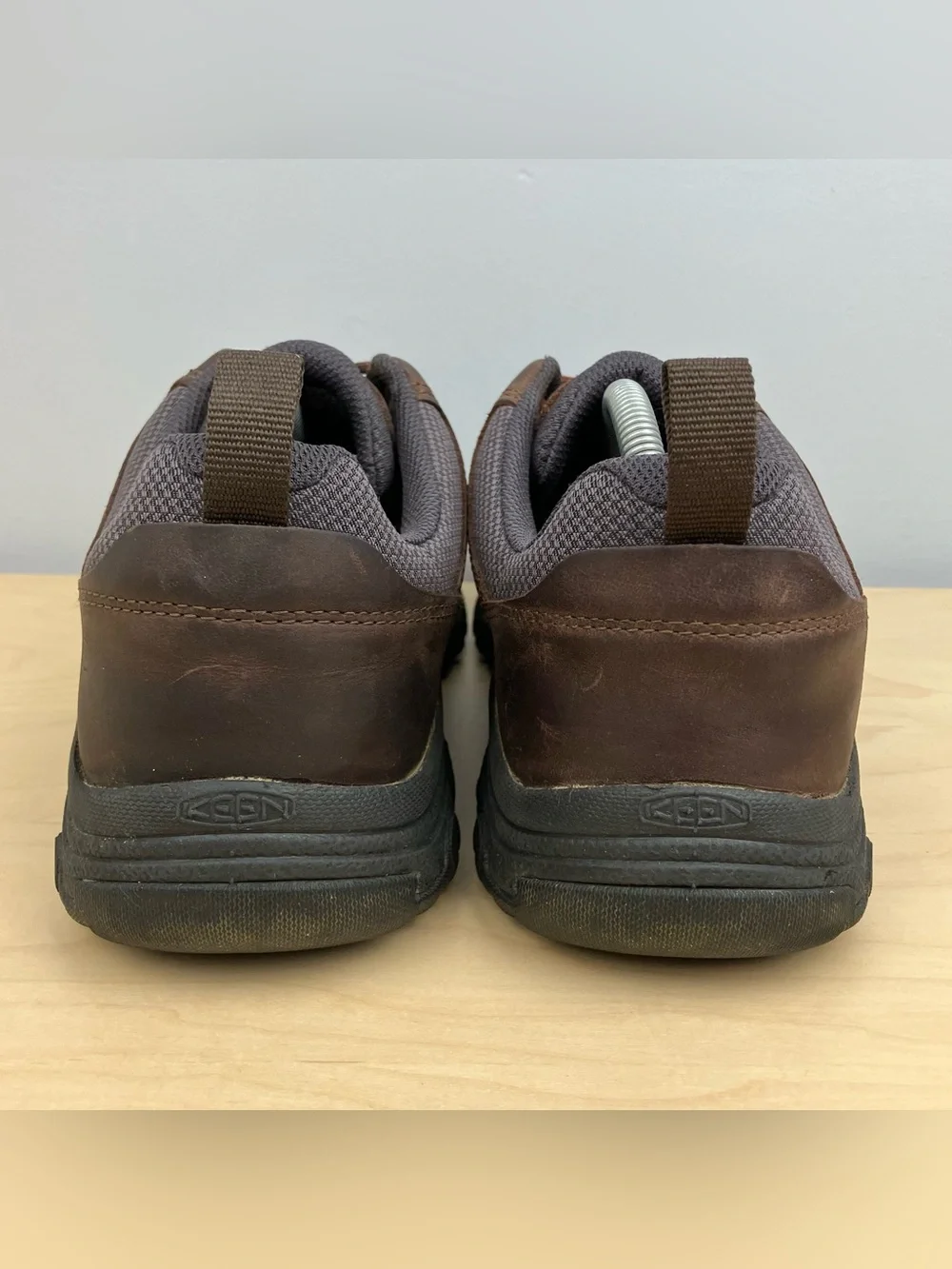 Keen Men’s Size 10.0 Targhee III Oxford Brown Leather Low Top Hiking Shoes